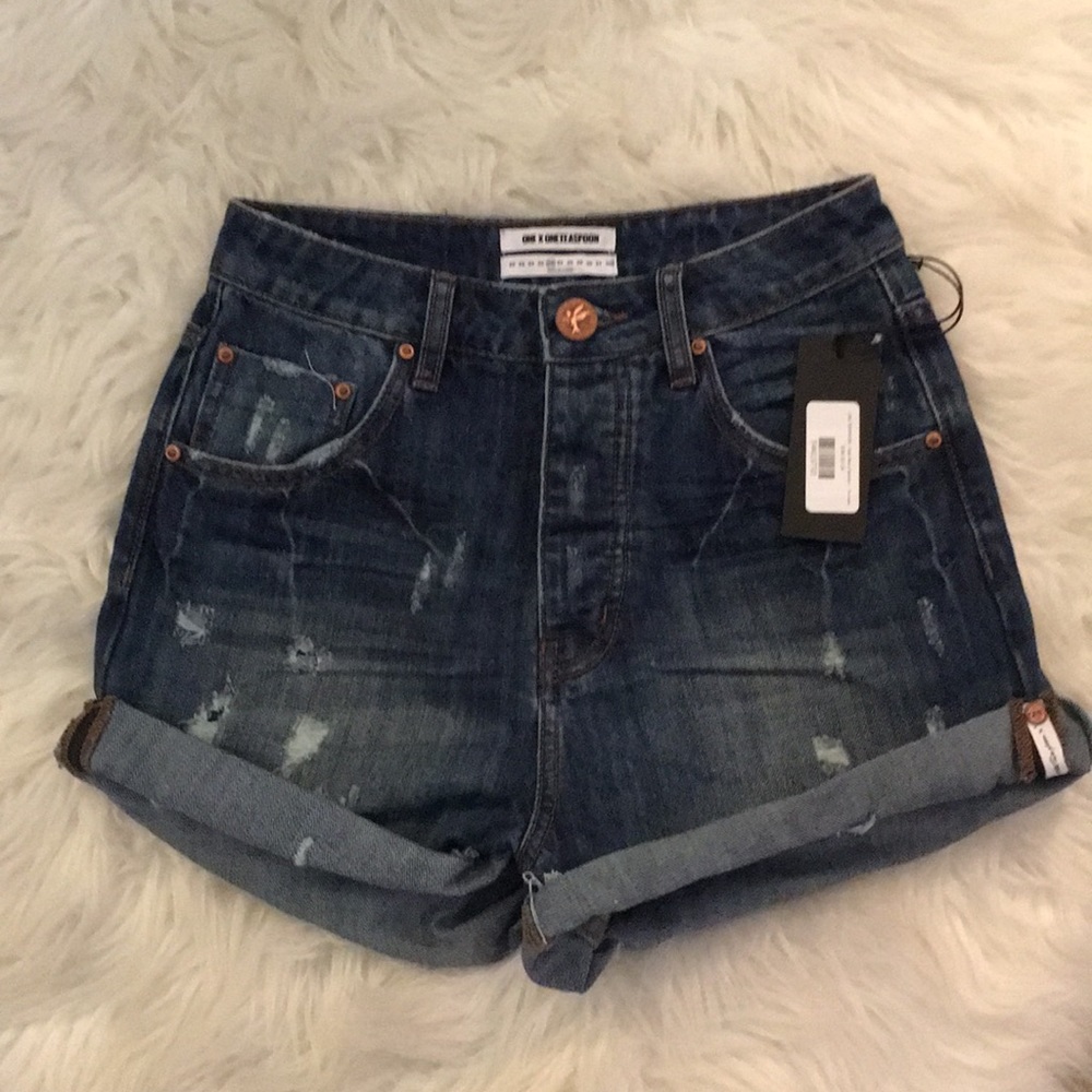 One Teaspoon High Waist Bandits